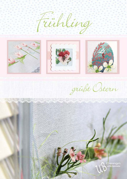〔UB Design〕　図案集　L2015-1　Fruhling grußt Ostern 【在庫あり】