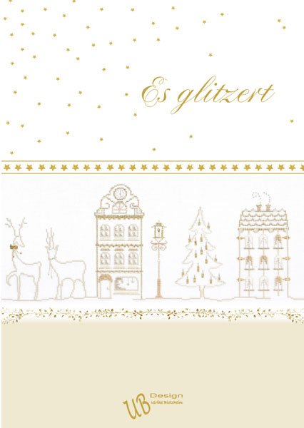 〔UB Design〕　図案集　L2016-3　Es glitzert 【在庫あり】