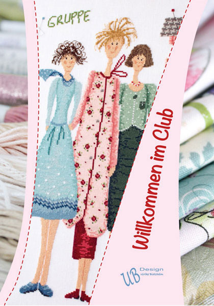〔UB Design〕　図案集　L2019-2　Willkommen im Club　【在庫あり】
