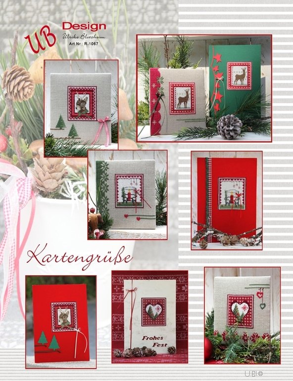 **〔UB Design〕　図案　UB-R-1067　Kartengrusse