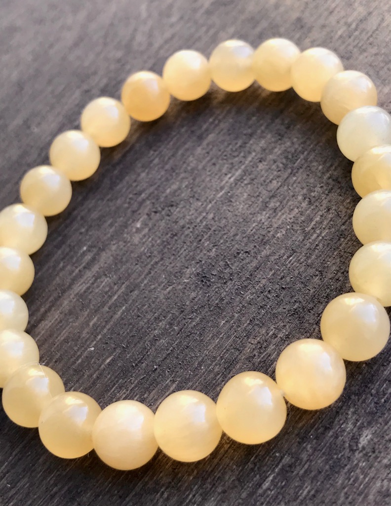 アラゴナイト　8mmブレスレット