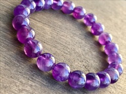 アメジスト　8mmブレスレット