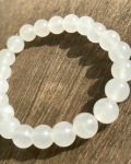 スノークォーツ　8mm　ブレスレット