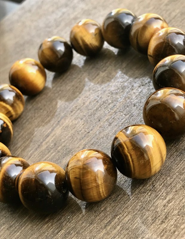 タイガーアイ　1４mm　ブレスレット