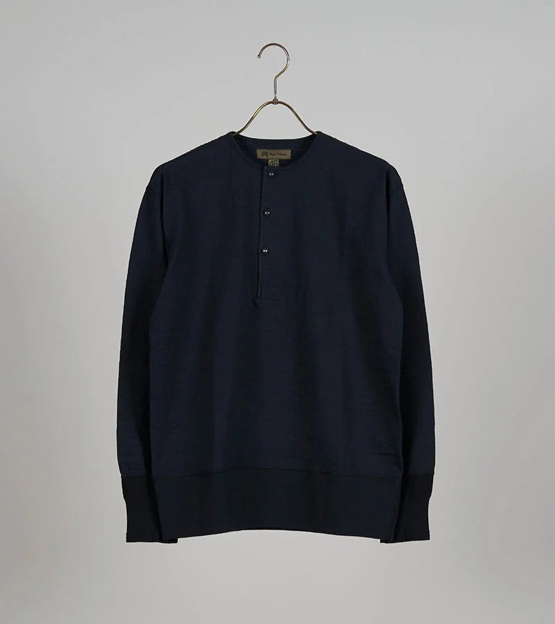 Nigel Cabourn 50s HENLEY NECK SHIRT