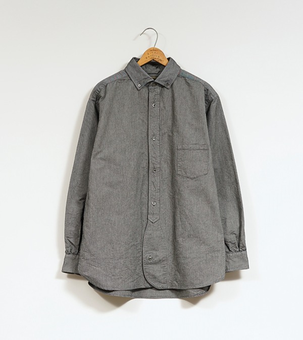 Nigel Cabourn BRITISH OFFICERS SHIRT - TYPE2 BLACK