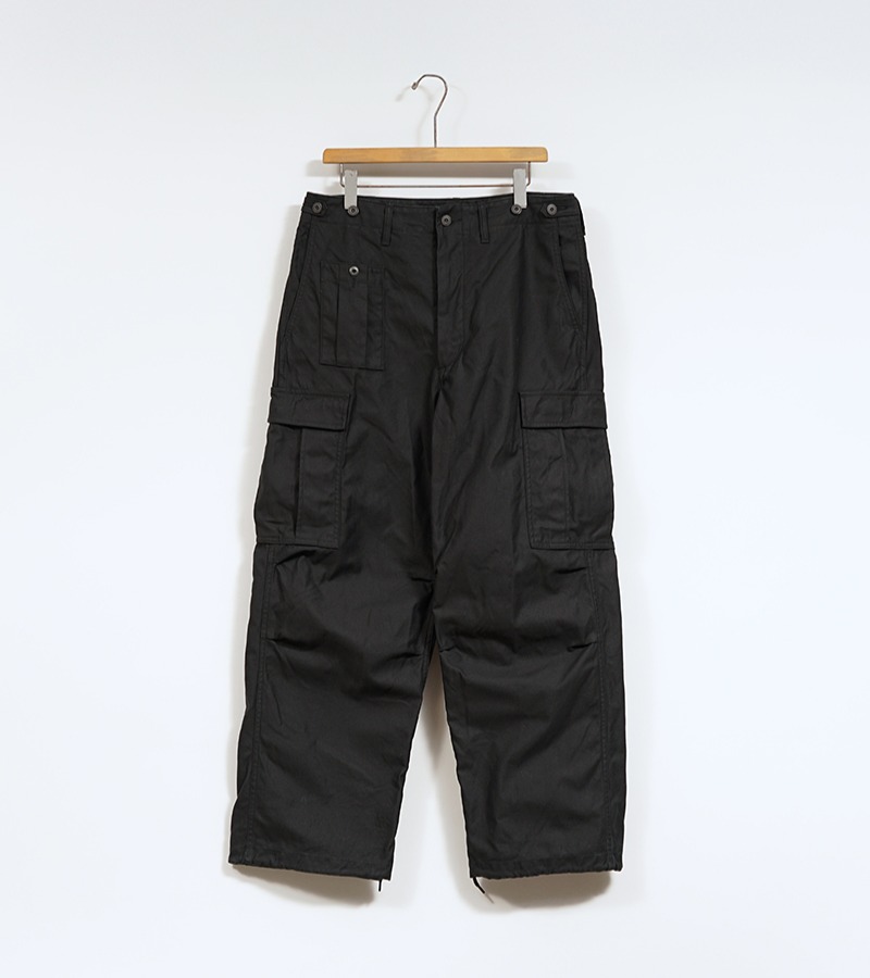 Nigel Cabourn ARMY CARGO PANT - BLACK