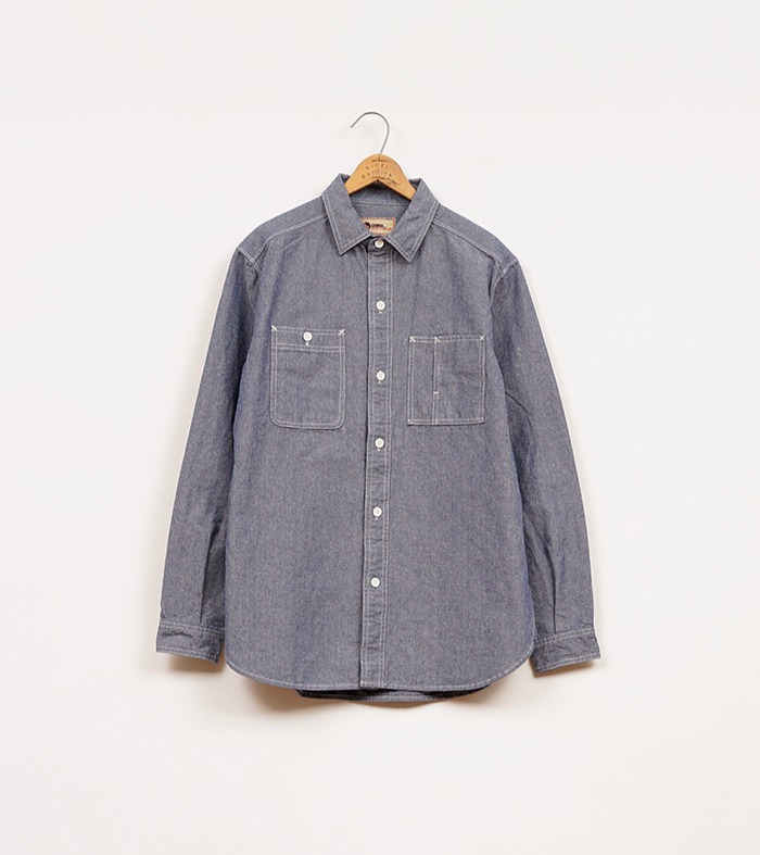Nigel Cabourn LYBRO SH01 CHAMBRAY SHIRT