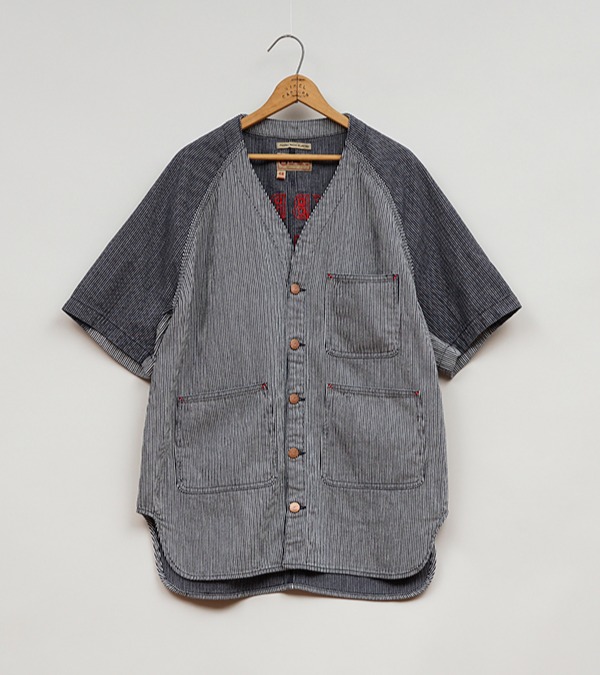 Nigel Cabourn LYBRO SH03-01-HI BASEBALL SHIRT