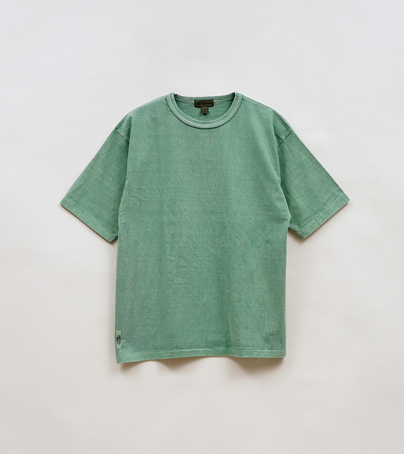 Nigel Cabourn 7.8oz DOUBLE BINDER T-SHIRT - PIGMENT