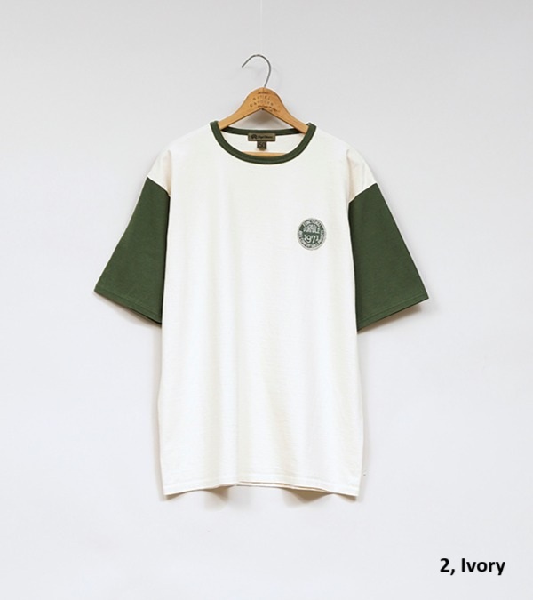 Nigel Cabourn BASEBALL WAPPEN T-SHIRT