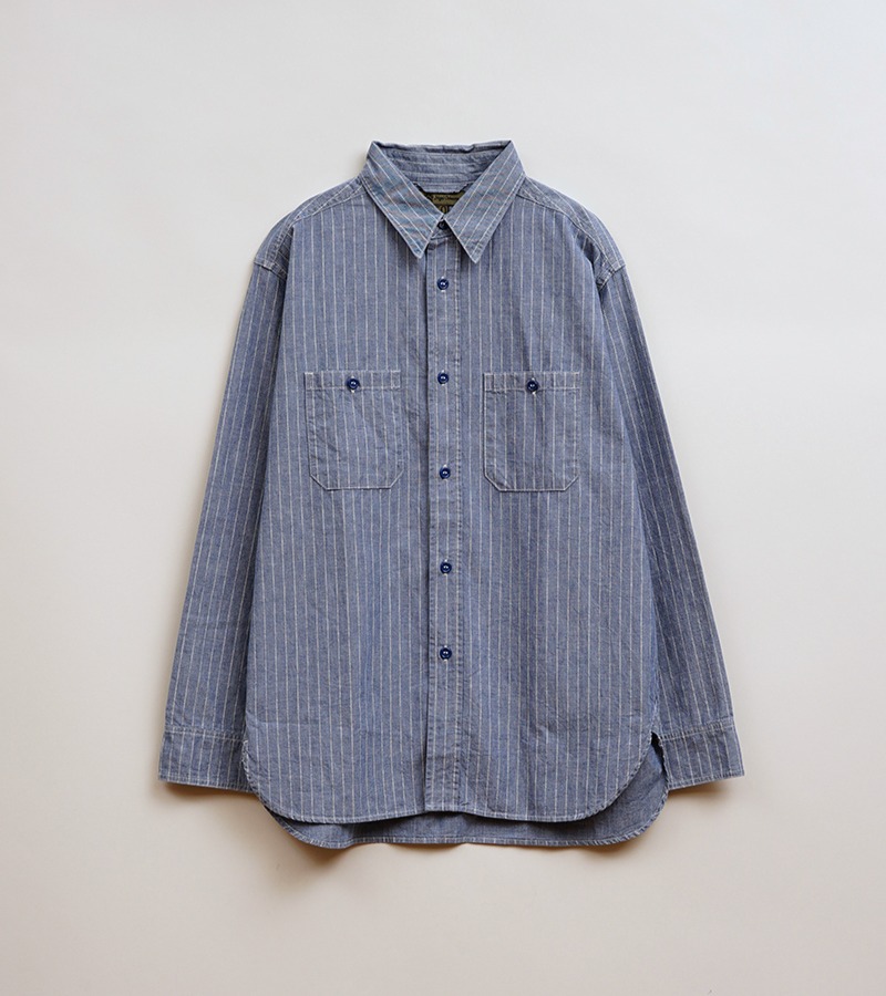 Nigel Cabourn US NAVY SHIRT - WABASH DUNGAREE