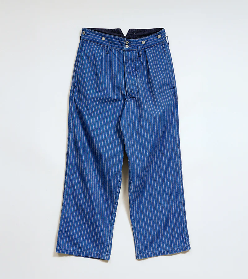 Nigel Cabourn FRENCH WORK PANT - WABASH DENIM