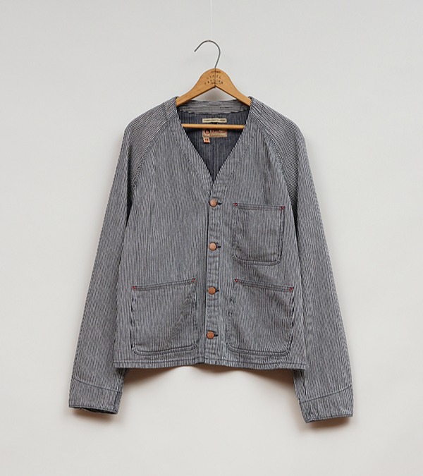 Nigel Cabourn LYBRO JK03-03-HI COLLARLESS JACKET