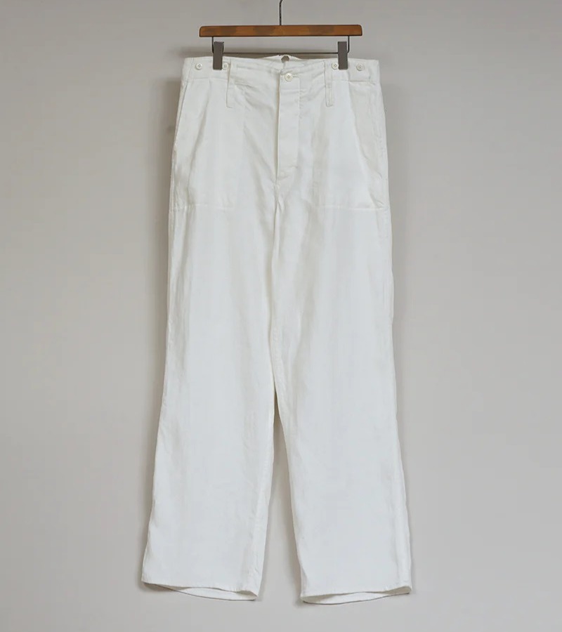 -〔MAN & WOMAN〕-　　Nigel Cabourn ナイジェルケーボン LYBRO ライブロ　　ANGLED PANT  LINEN DENIM main image 0