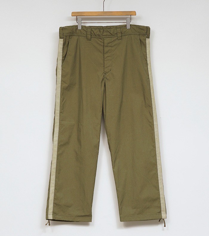 Nigel Cabourn BASEBALL PANT - COTTON NYLON PIN OX