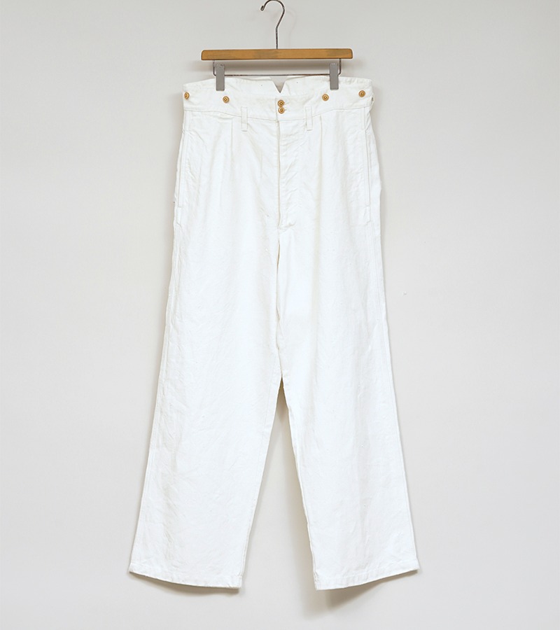 Nigel Cabourn FRANCH WORK PANT - HEMP CANVAS