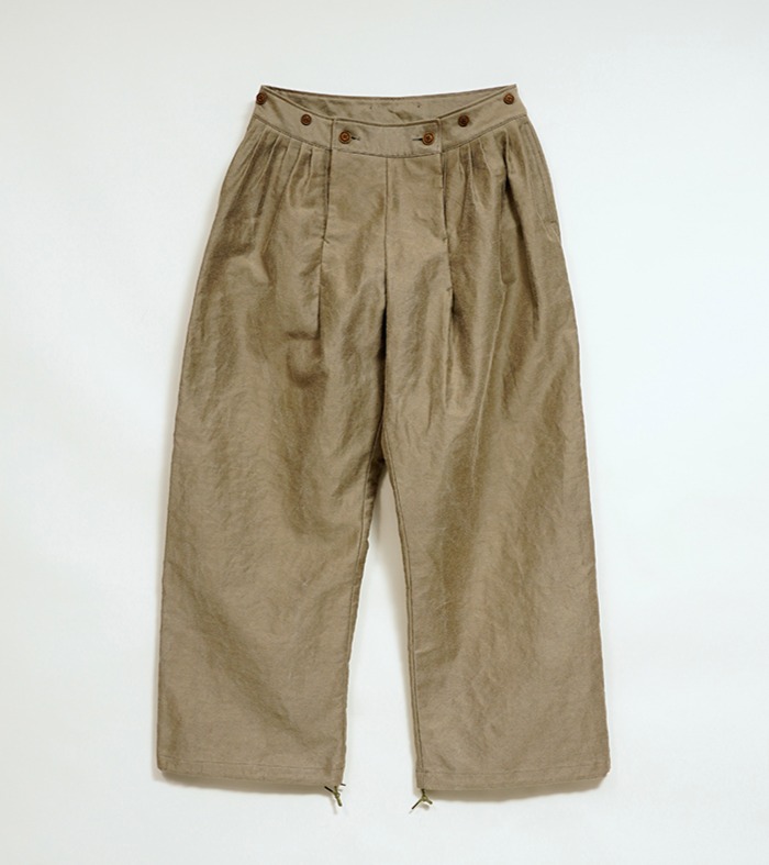 Nigel Cabourn OX’ed Silver FISHERMAN PANT - KURE KAKISHIBU