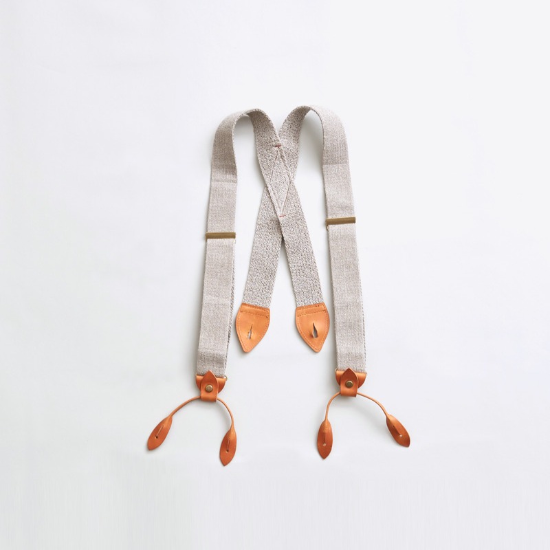 Nigel Cabourn US ARMY SUSPENDER - LINEN