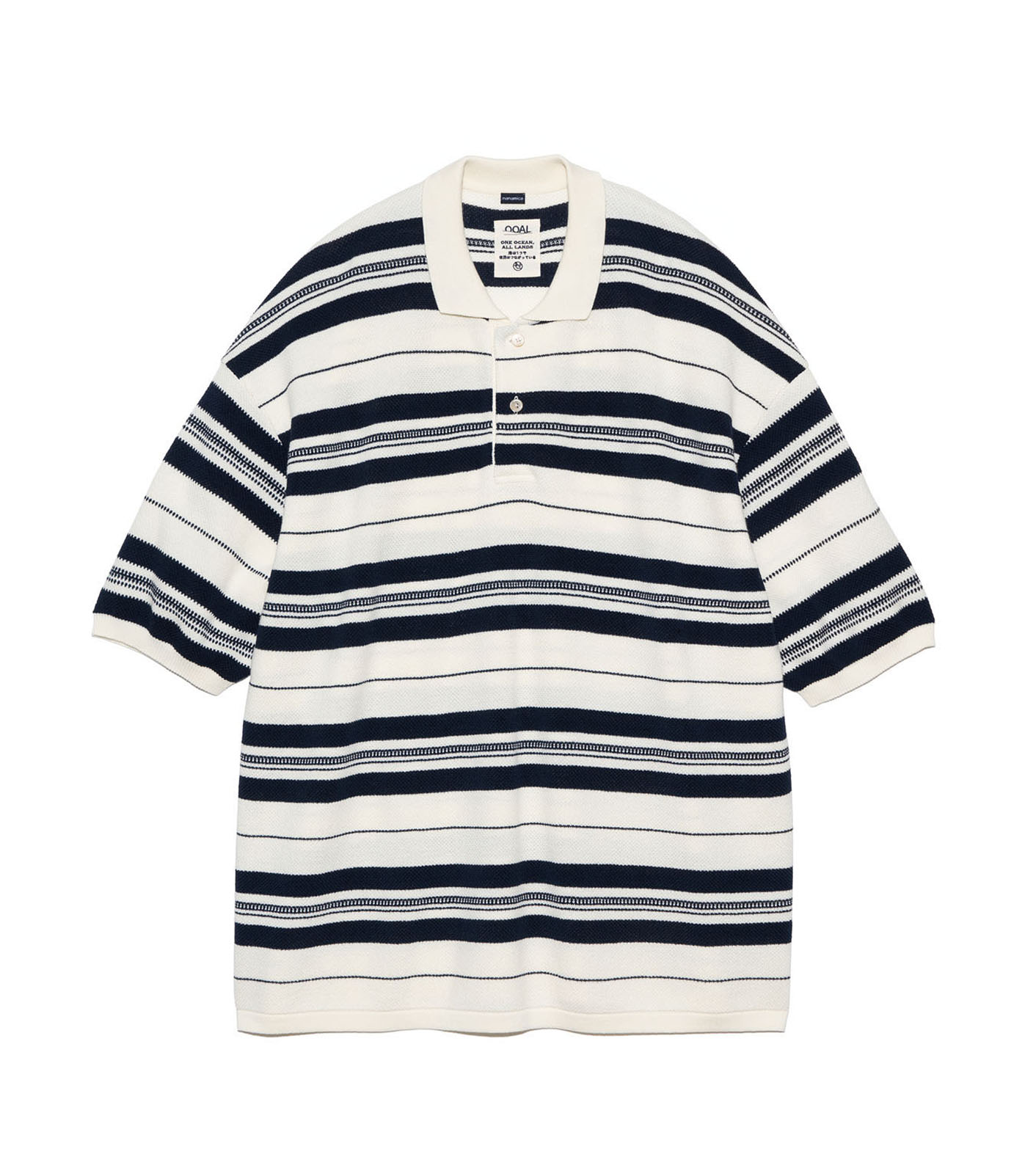 nanamica Stripe Polo Sweater