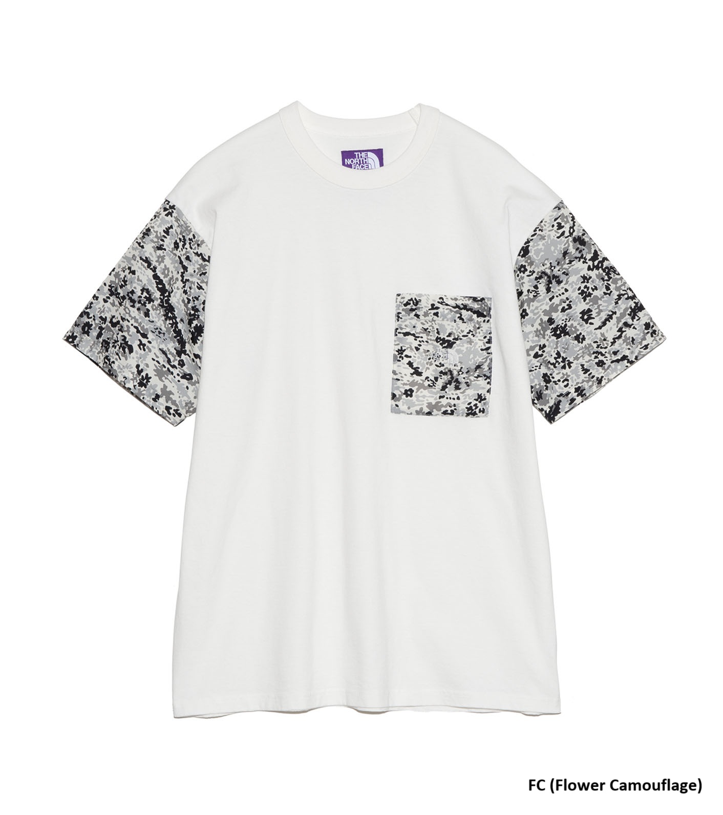THE NORTH FACE PURPLE LABEL Flower Printed Field Tee
