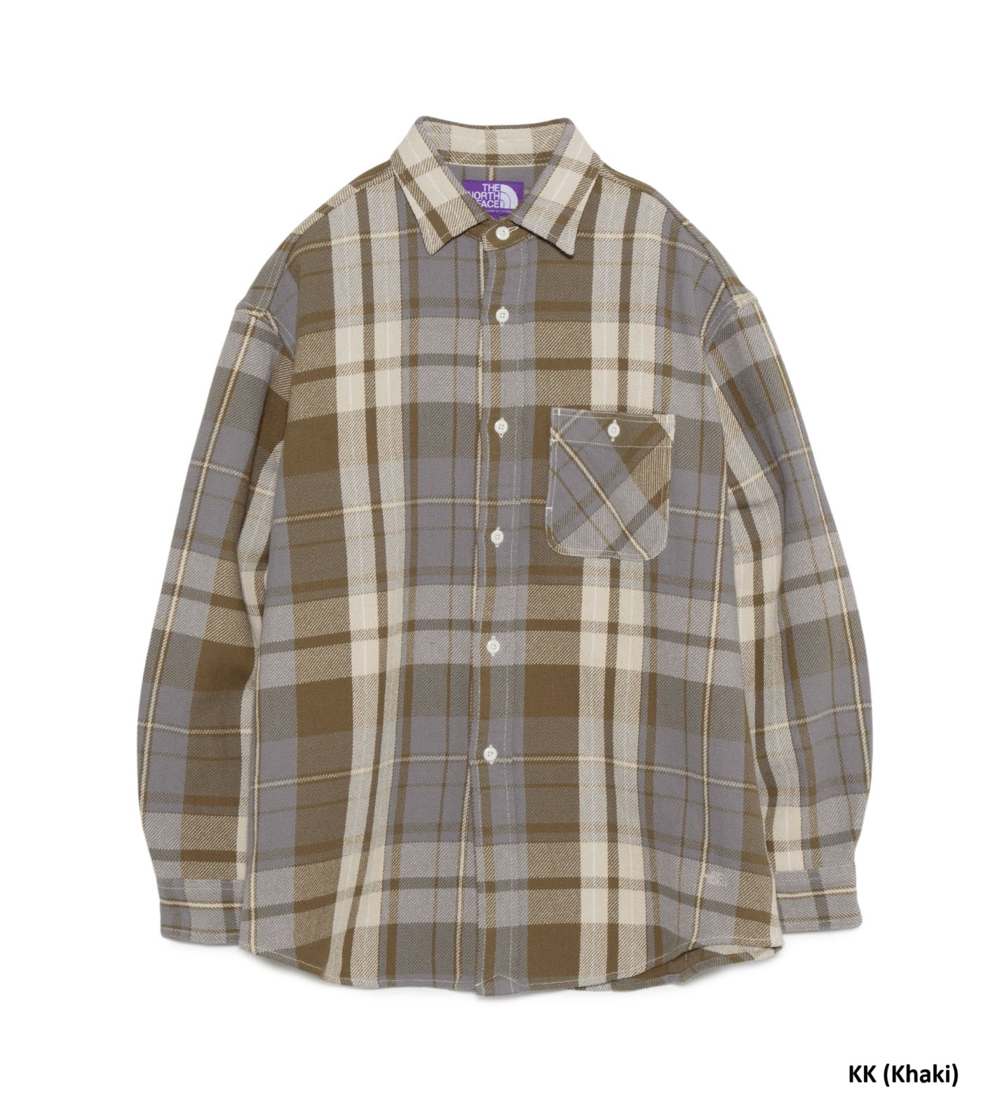 THE NORTH FACE PURPLE LABEL Flannel Plaid Field Shirt