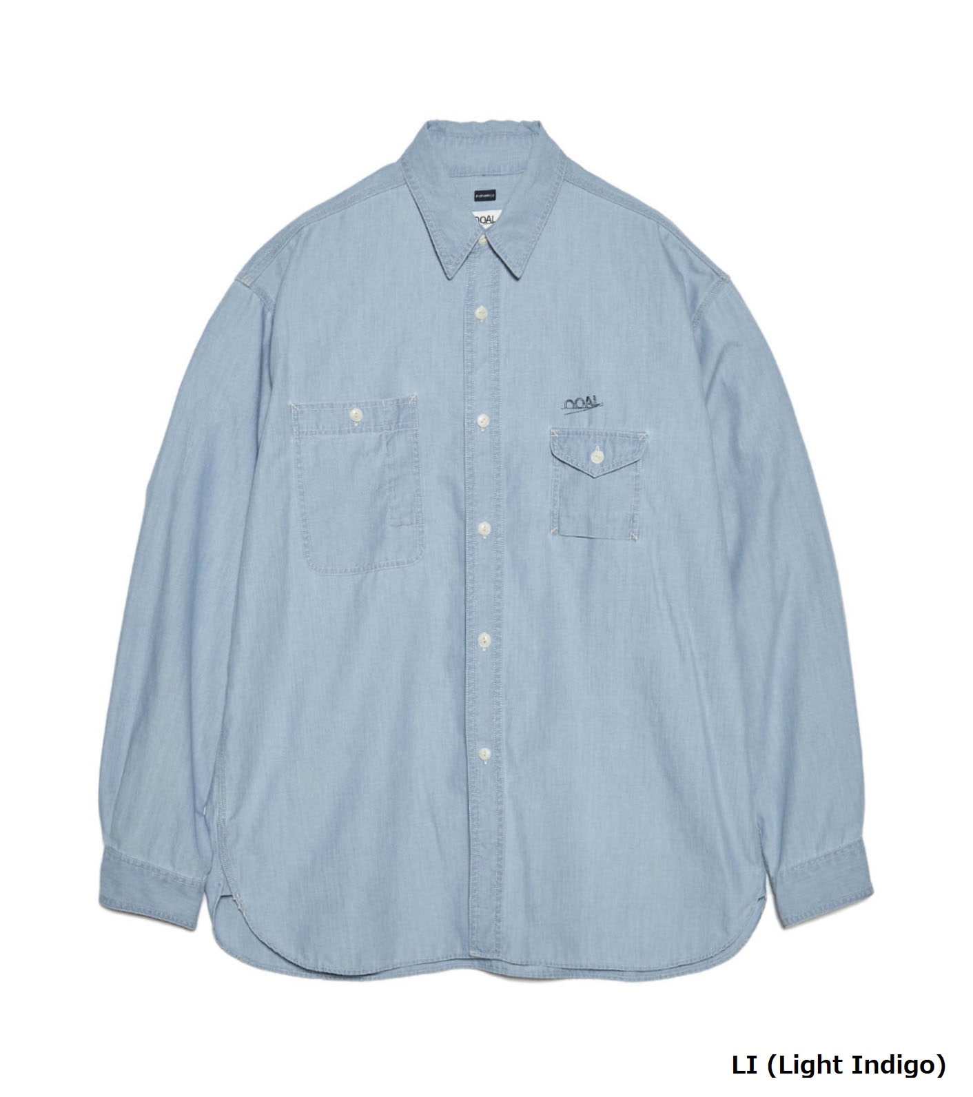 nanamica Regular Collar Chambray Shirt