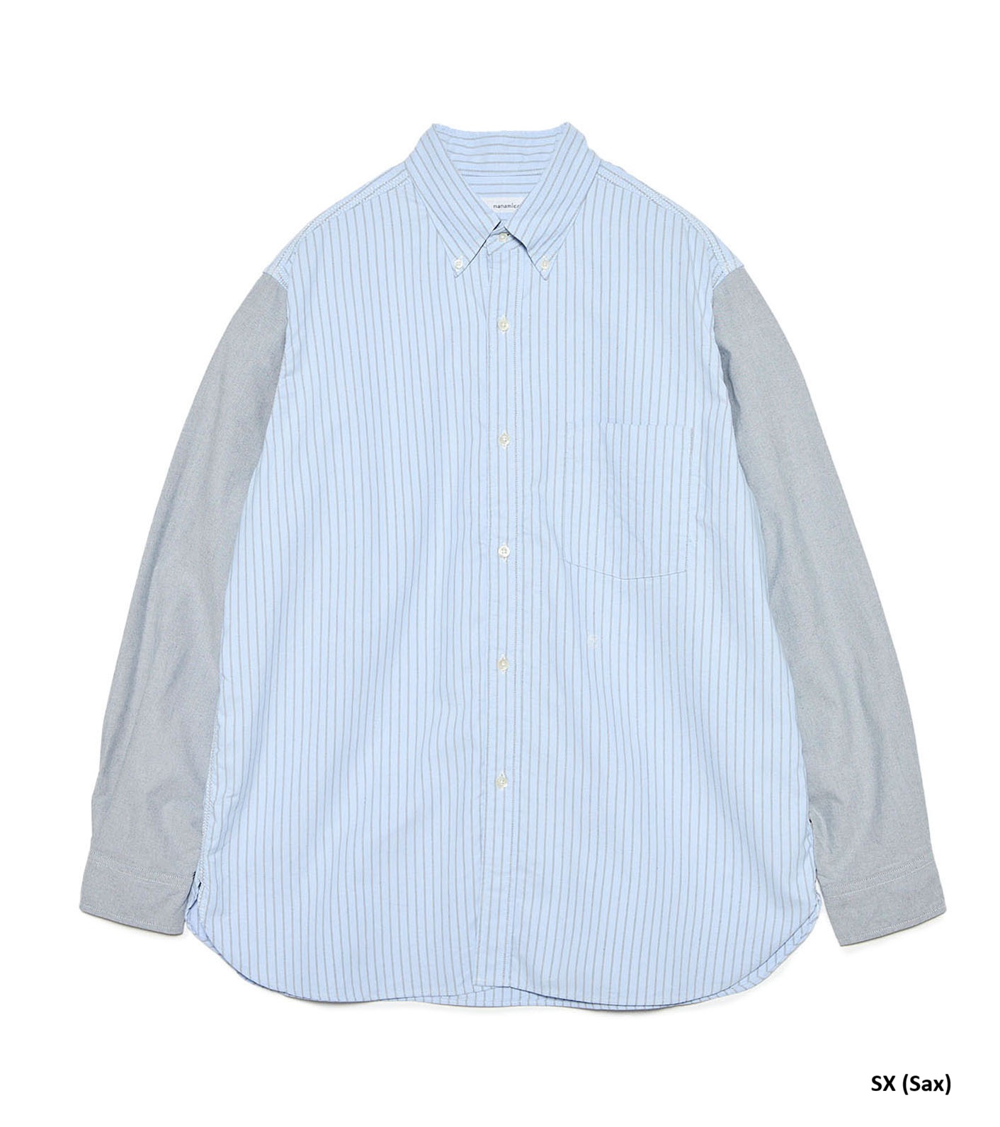 nanamica Button Down Stripe Storm Shirt
