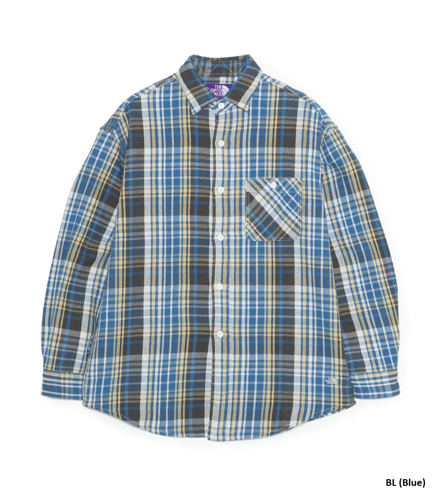 THE NORTH FACE PURPLE LABEL Flannel Plaid Field Shirt