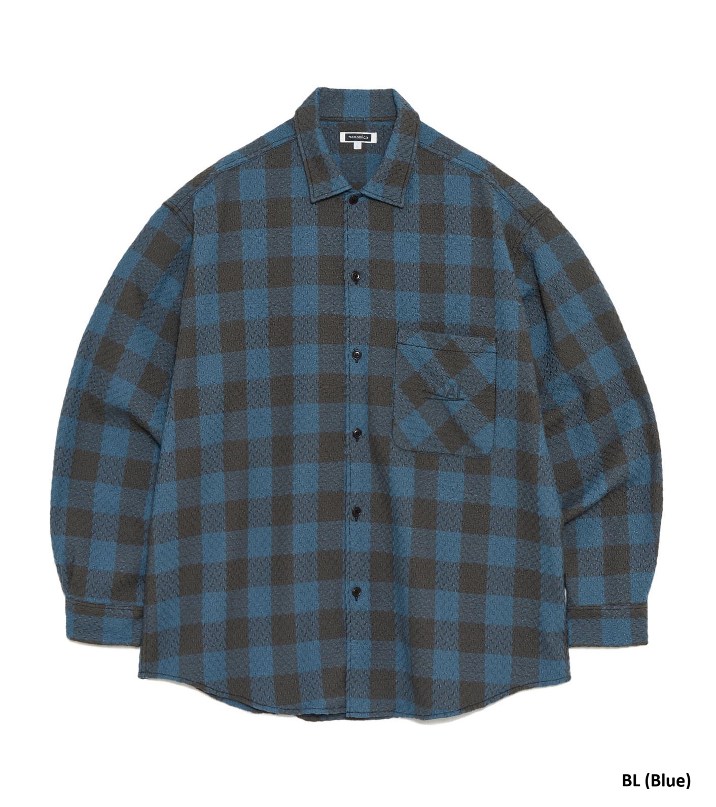 nanamica OOAL Block Check Jacquard Shirt