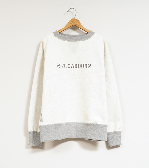 Nigel Cabourn 50s CREW NECK - 20.5oz LETTERED