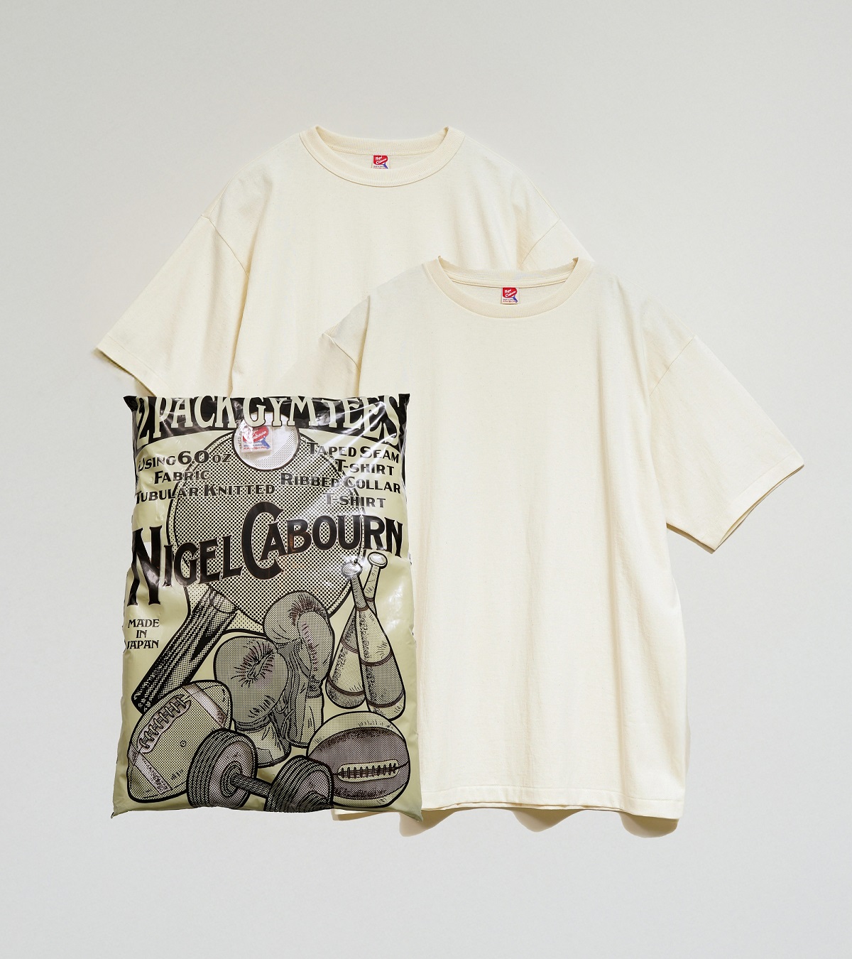 Nigel Cabourn 2PACK GYM T-SHIRT