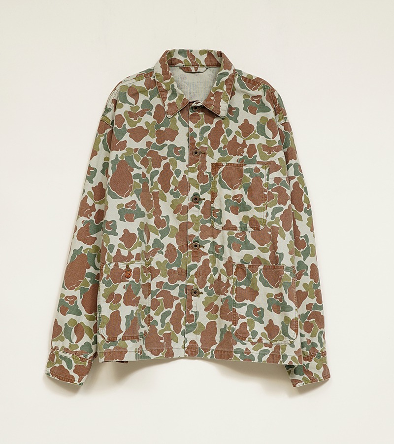Nigel Cabourn USMC CHORE JACKET - CAMO