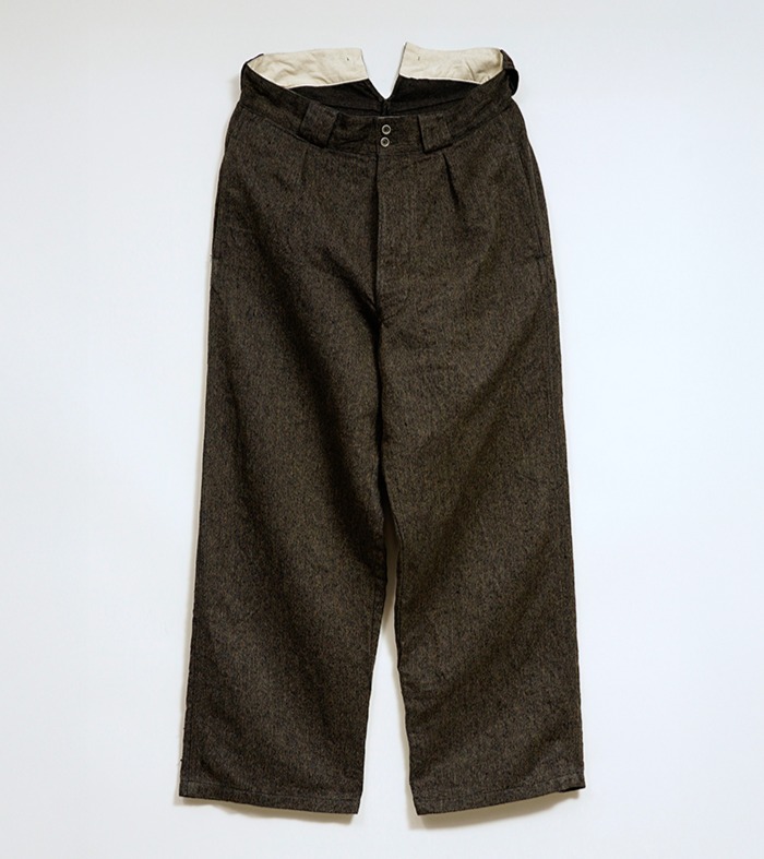 Nigel Cabourn WIDE FRENCH WORK PANT - CHAMBRAY