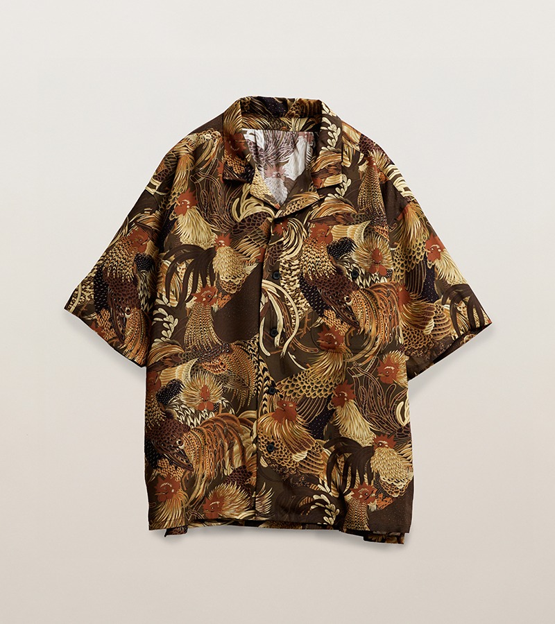 Nigel Cabourn ALOHA SHIRT - SHAMOZU
