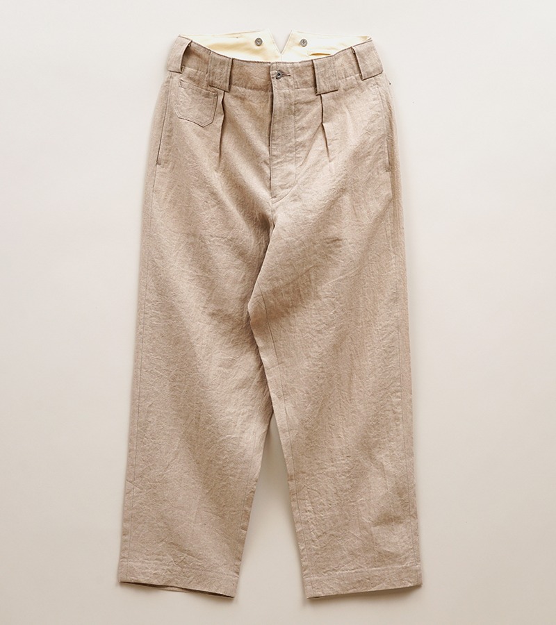 Nigel Cabourn FARMER PANT - LINEN