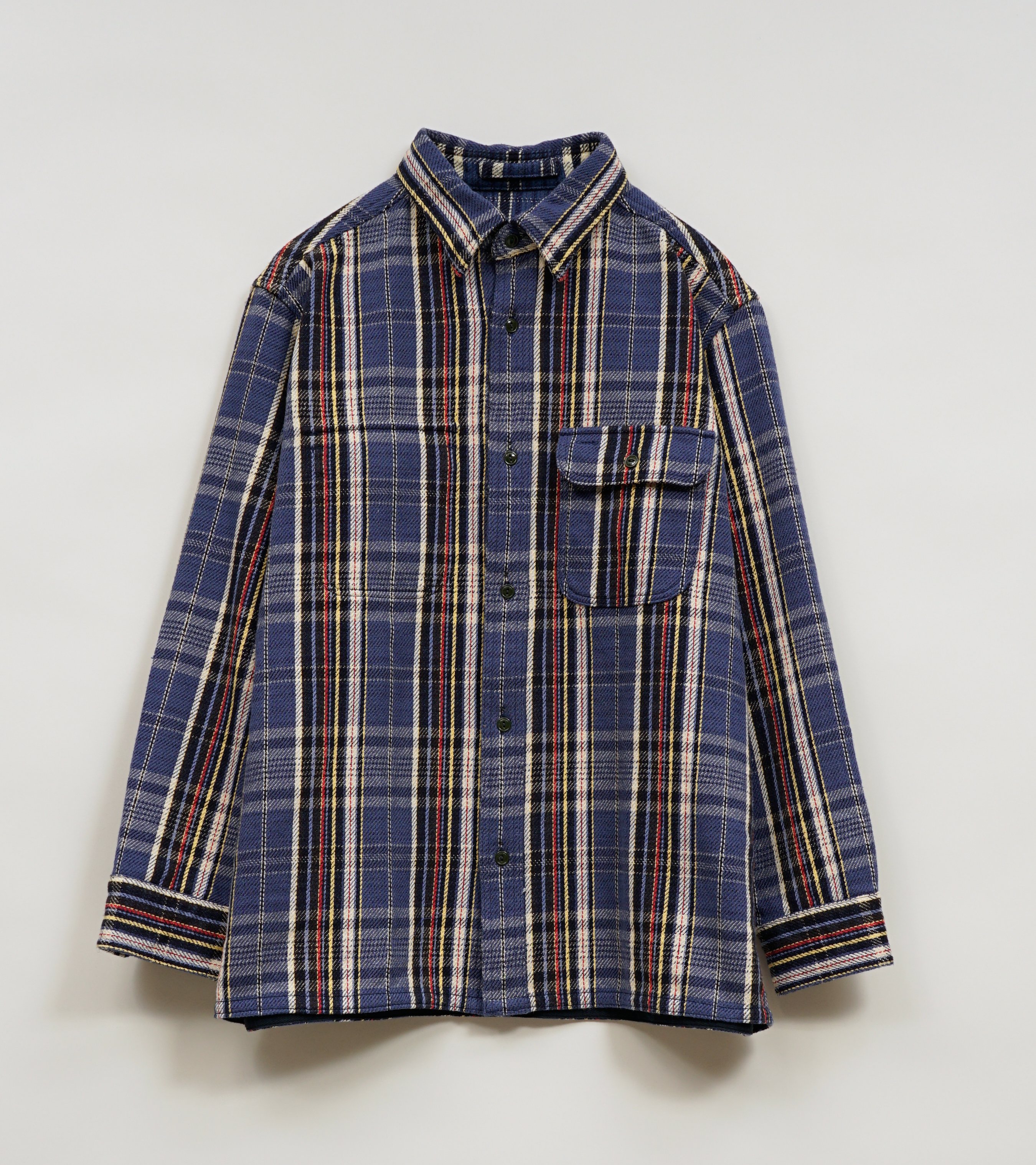 Nigel Cabourn FIELD SHIRT HEAVY NEL REVERSIBLE