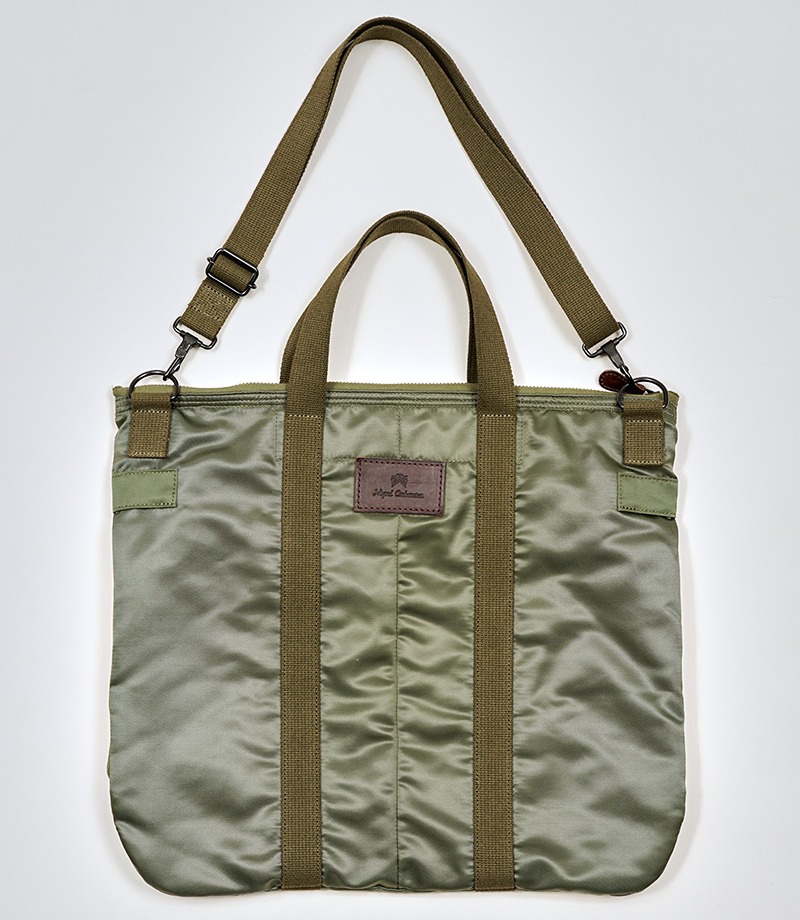 Nigel Cabourn HELMET BAG NYLON COTTON DOUBLE TWILL
