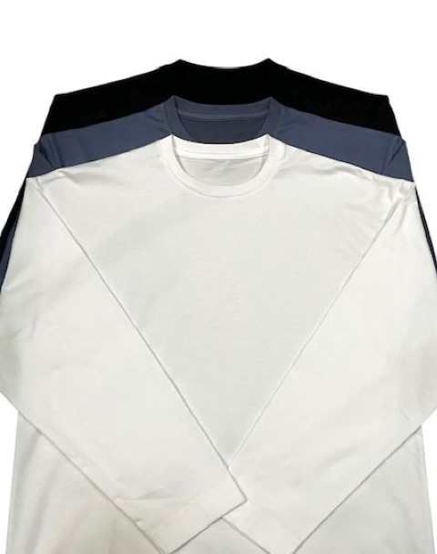 BROOK ORIGINAL アメリカンシーアイランドコットン ロングスリーブTシャツ
