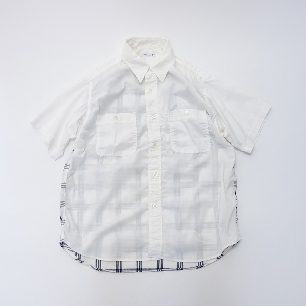 nanamica H/S Check Wind Shirt