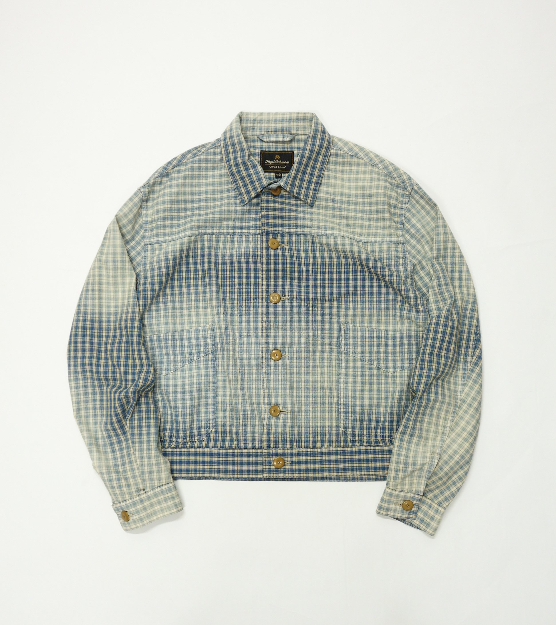 Nigel Cabourn FARMER JACKET - PALAKA CHECK