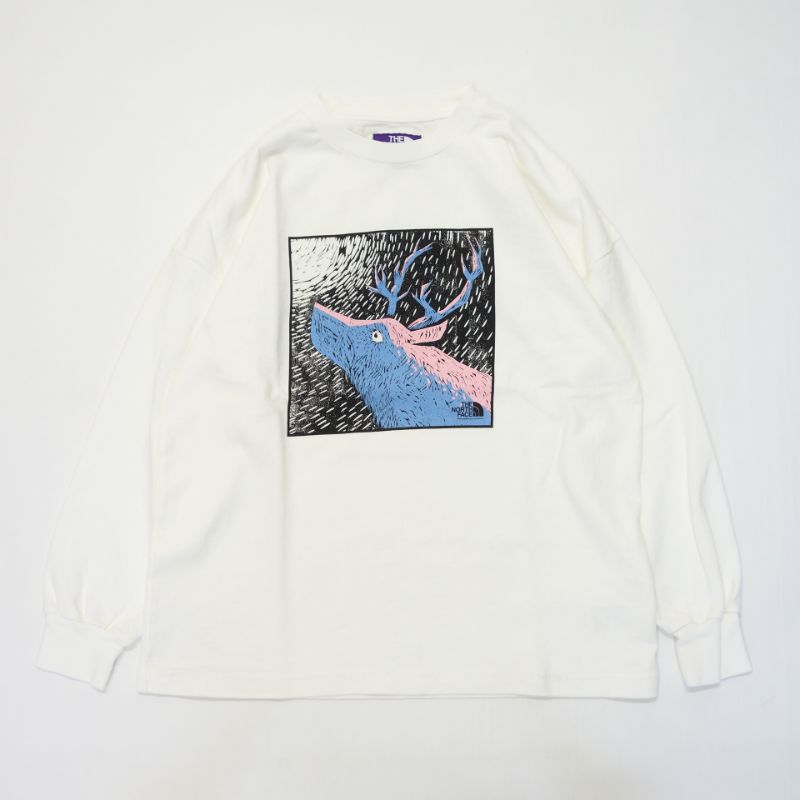 THE NORTH FACE PURPLE LABEL 8oz L/S Graphic Tee