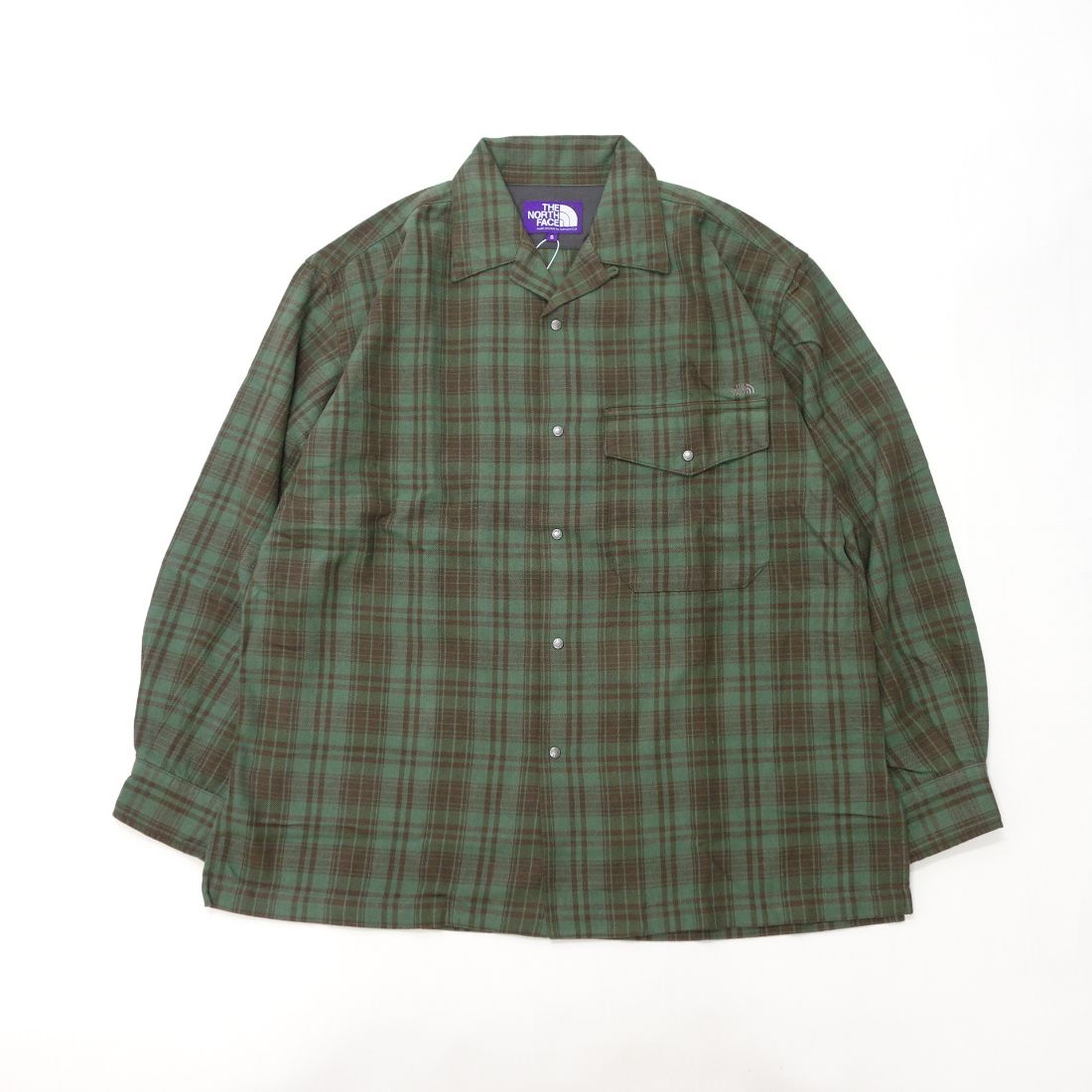 THE NORTH FACE PURPLE LABEL Flannel Plaid Field Shirt