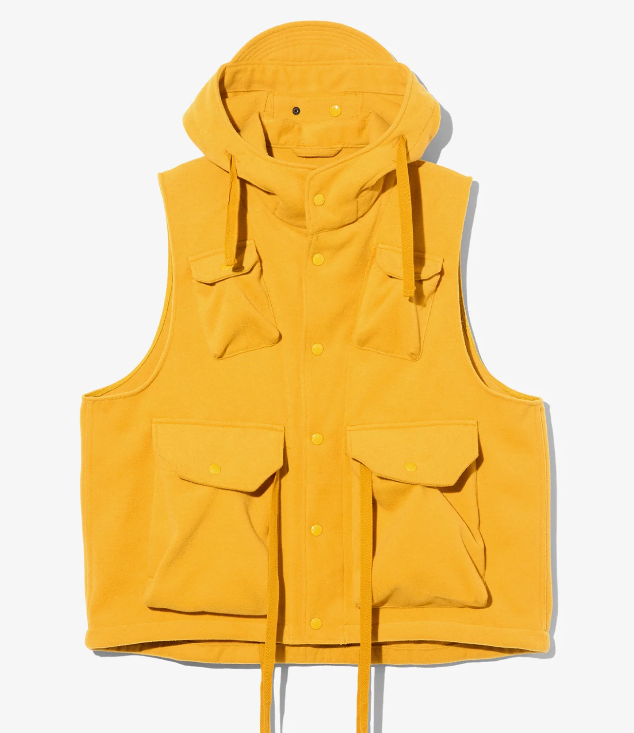 ENGINEERED GARMENTS Field Vest - Polyester Fake Melton