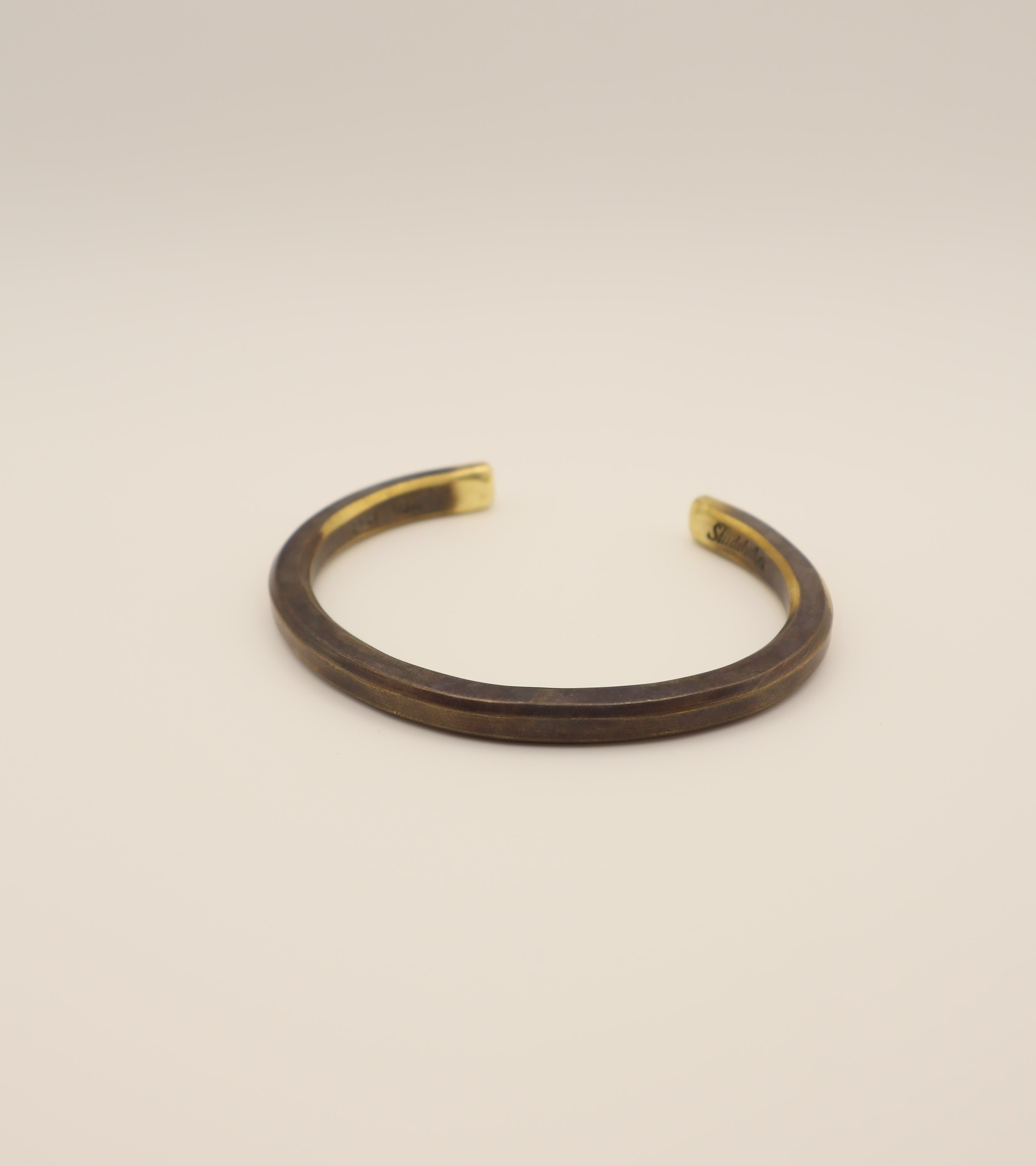 Studebaker Metals Heavyweight Classic Cuff - Brass
