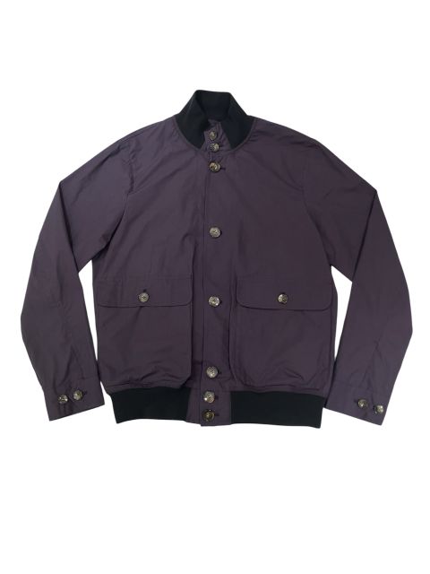 L'impermeabile リンペルメアビレ ワックスドコットン  リブブルゾン