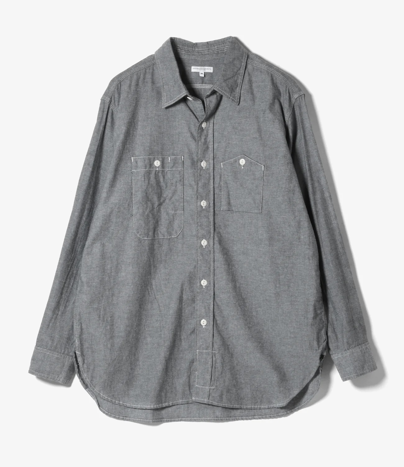 ENGINEERED GARMENTS Work Shirt - Cotton Chambray
