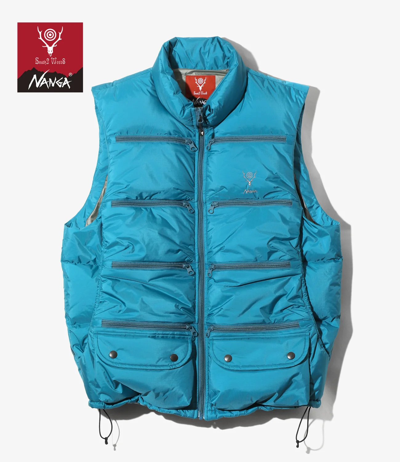 South2 West8 〈SOUTH2 WEST8〉x 〈NANGA〉Fishing Down Vest