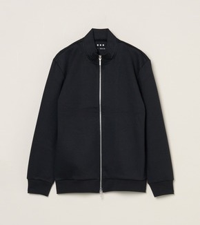 THREE DOTS スリードッツ ダンボールスウェット ジップアップブルゾン