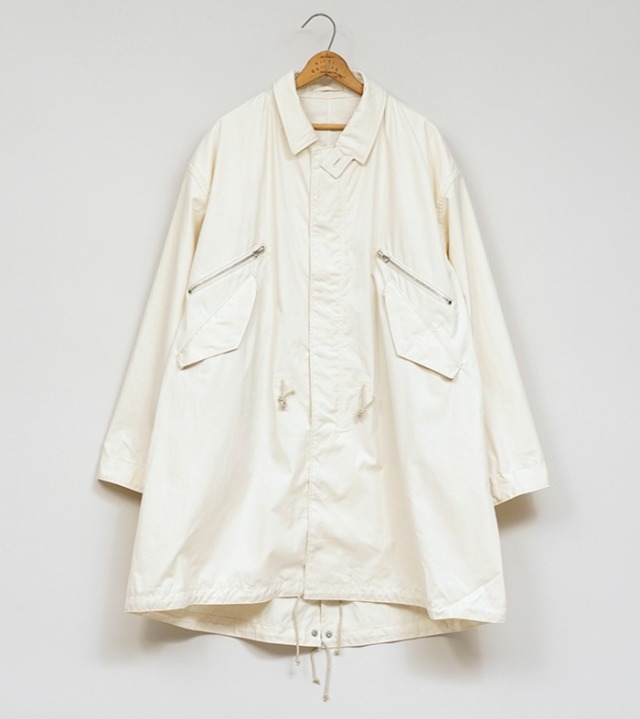 80500000001 Nigel Cabourn 50s SHELL COAT - COTTON NYLON PIN OX